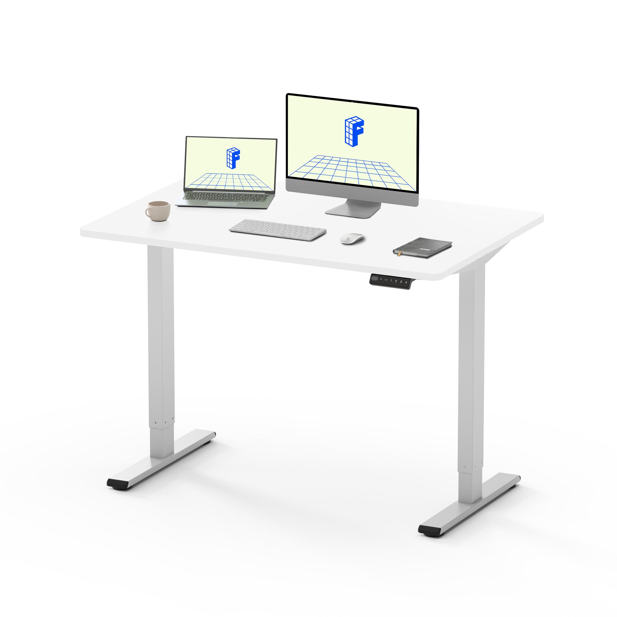 その他 flexispot EF-1 FLEXISPOT EF1 Set - Mesa elétrica elevável com placa inteira